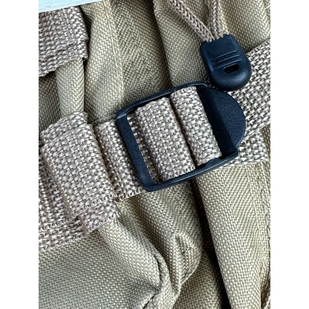 NRA Tactical Backpack Khaki Tan MOLLE Military Style Daypack Multi-Compartment